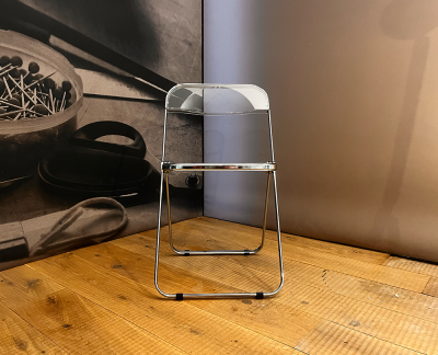 Anonima Castelli Plia stoel transparant