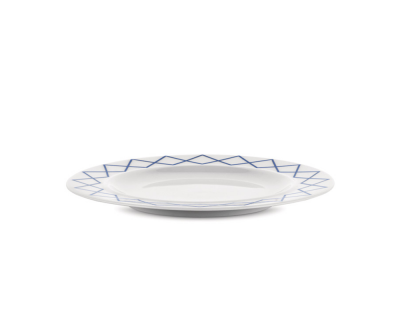 Alessi La Bella Tavola dessert bord blauw