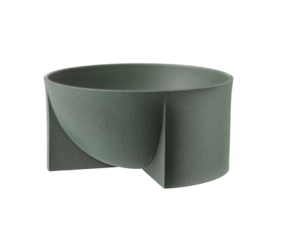Iittala Kuru Schaal Keramisch - 240 x 120 mm - Mosgroen