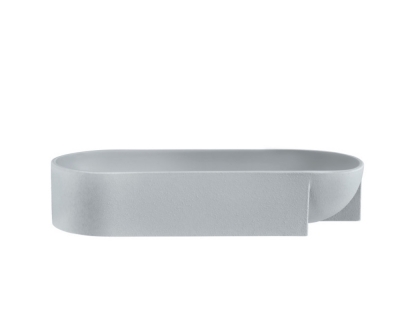 Iittala Kuru Schaal Keramisch - 370 x 75 mm - Lichtgrijs