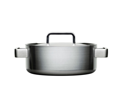 Iittala Tools Kookpan met deksel - 3 l - Geborsteld roestvrij staal