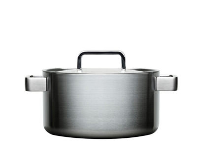 Iittala Tools Kookpan met deksel - 4 l - Geborsteld roestvrij staal
