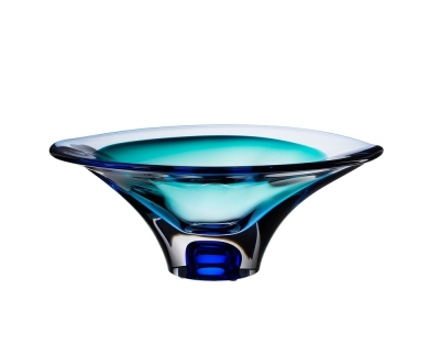 Kosta Boda Vision Blue schaal Ac