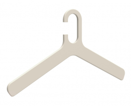 Pieper Concept GRADO kunststof kleerhanger van Pieper Concept
