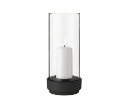 Stelton Hurricane windlicht (klein) / zwart van Stelton