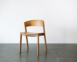 Muuto Cover Side stoel (Eiken) van 