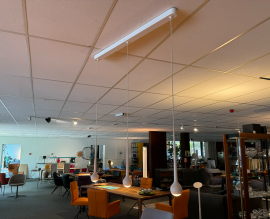 GRAU Falling Sun Trace hanglamp sandwhite met casambi van 